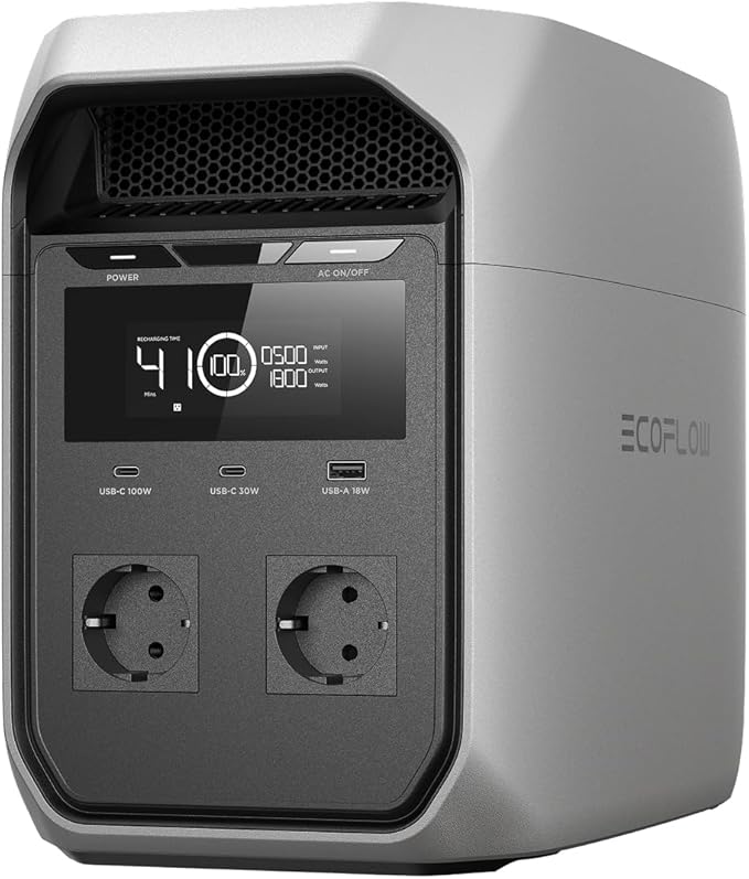 EcoFlow DELTA 3 Classic: estación portátil de 1024 Wh